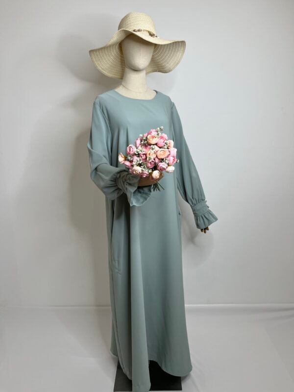 0EF5266C-39B6-4F10-AF6C-B7A1A72A032C Abaya manches tulipes SDM