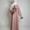 Abaya manches tulipes SDM