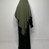 Khimar soie de Médine court