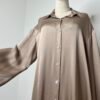 Abaya satinée