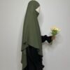 Khimar soie de Médine court
