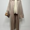 Abaya satinée