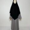 Khimar soie de Médine court