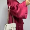 Abaya satinée