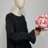 Abaya manches tulipes SDM noire